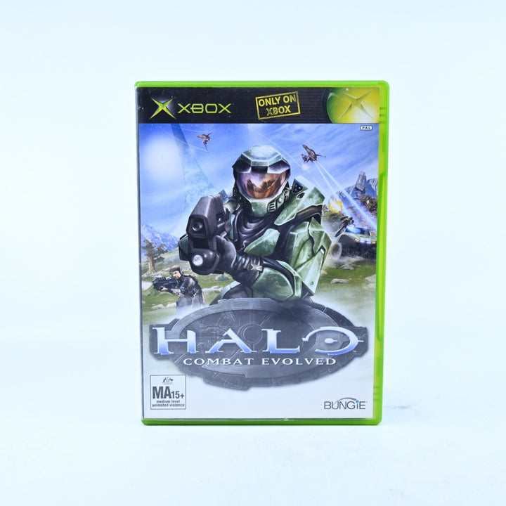 Halo: Combat Evolved - Original Xbox Game + Manual - PAL - MINT DISC!