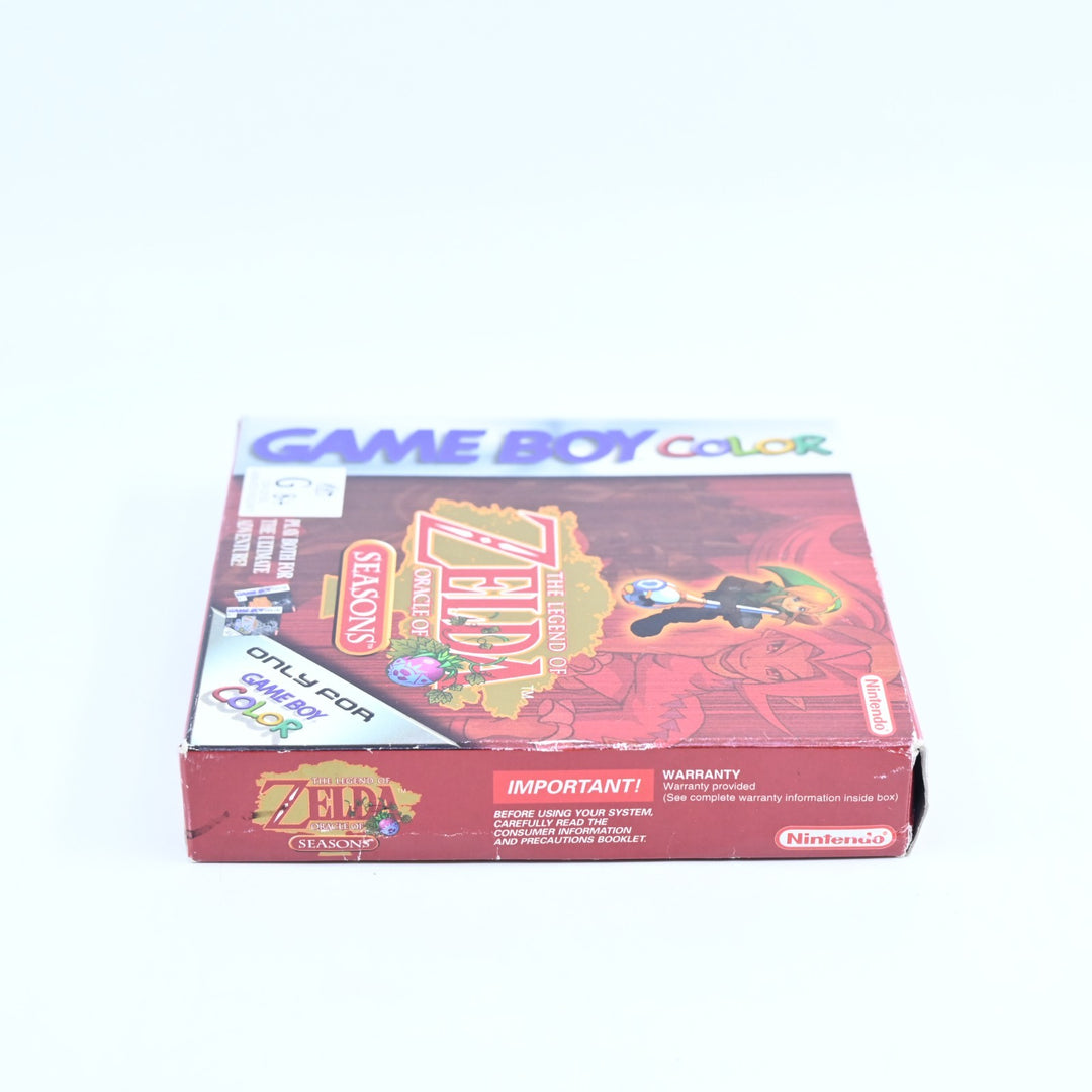 The Legend of Zelda: Oracle of Seasons - Nintendo Gameboy Color Boxed Game