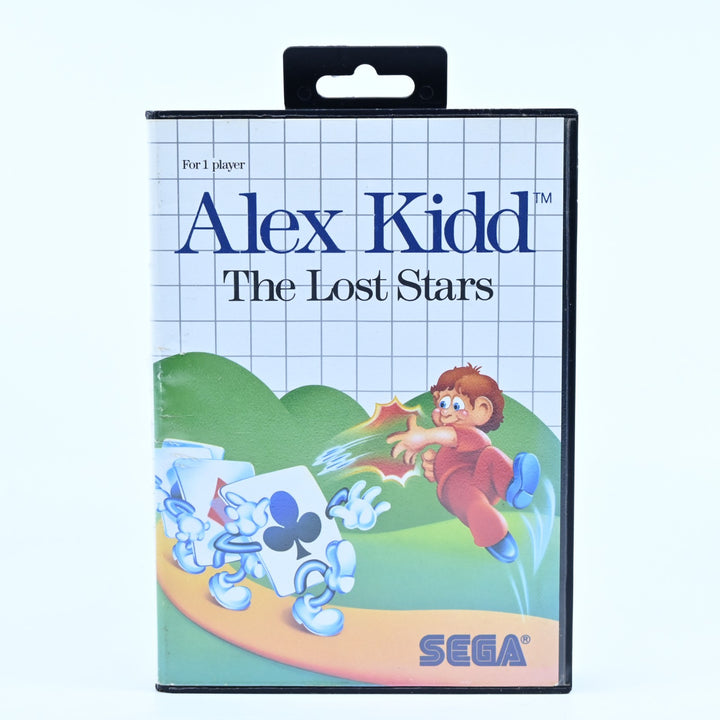 Alex Kidd: The Lost Stars - Sega Master System Game + Manual - PAL - FREE POST!