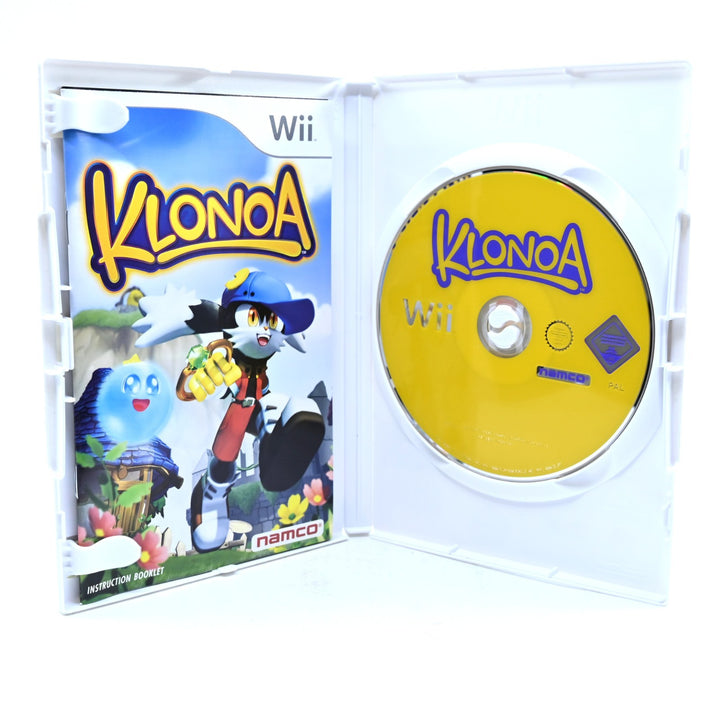 Klonoa - Nintendo Wii Game + Manual - PAL - MINT DISC!