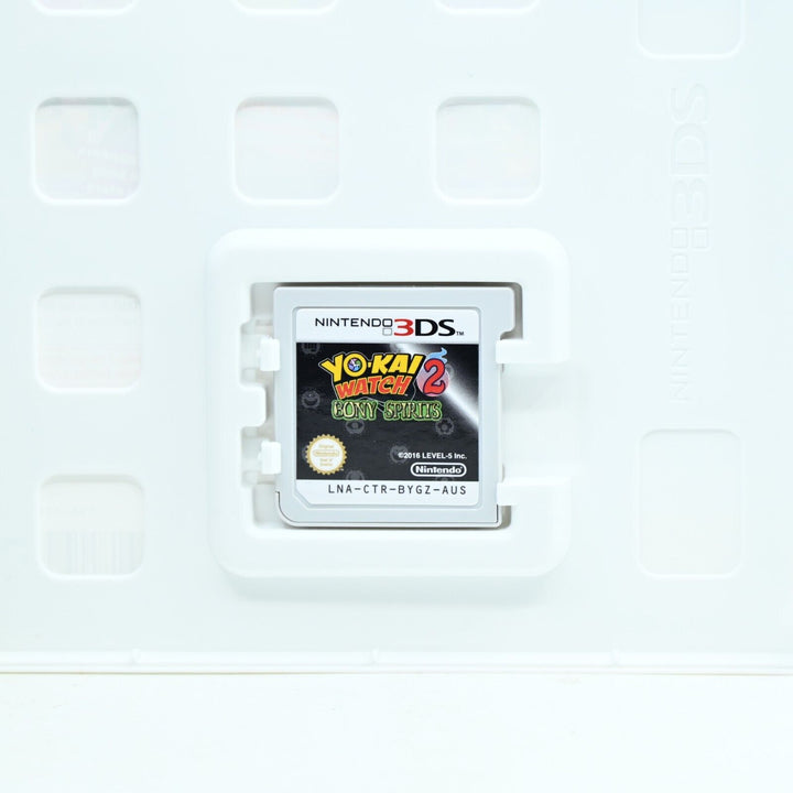 LIKE NEW! Yo-kai Watch 2: Bony Spirits - Nintendo 3DS Game - PAL - FREE POST!