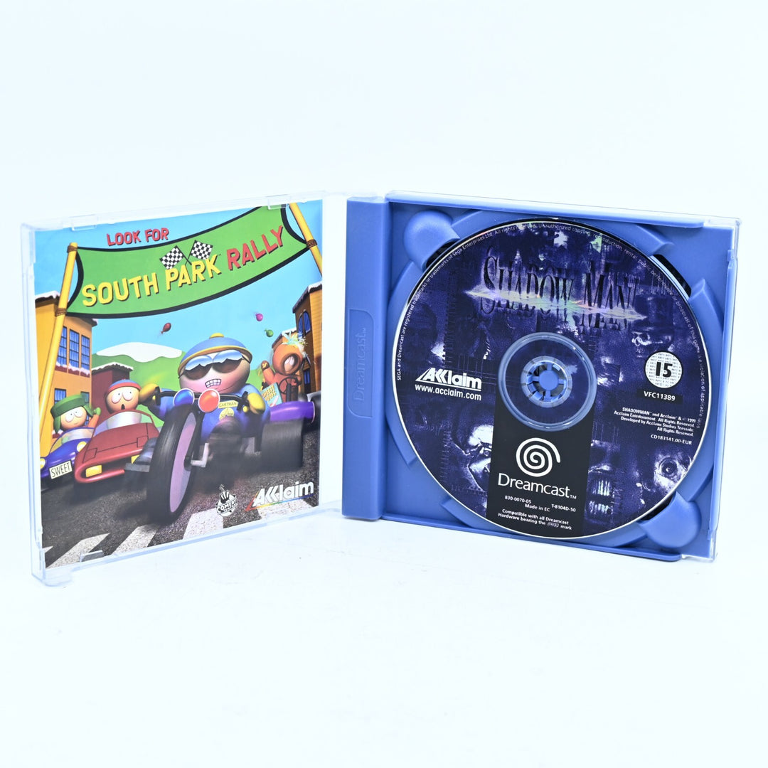 Shadow Man - Sega Dreamcast Game + Manual & Poster - PAL - MINT DISC!