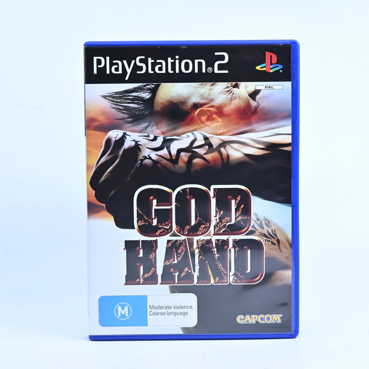 God Hand - Sony Playstation 2 / PS2 Game + Manual - PAL
