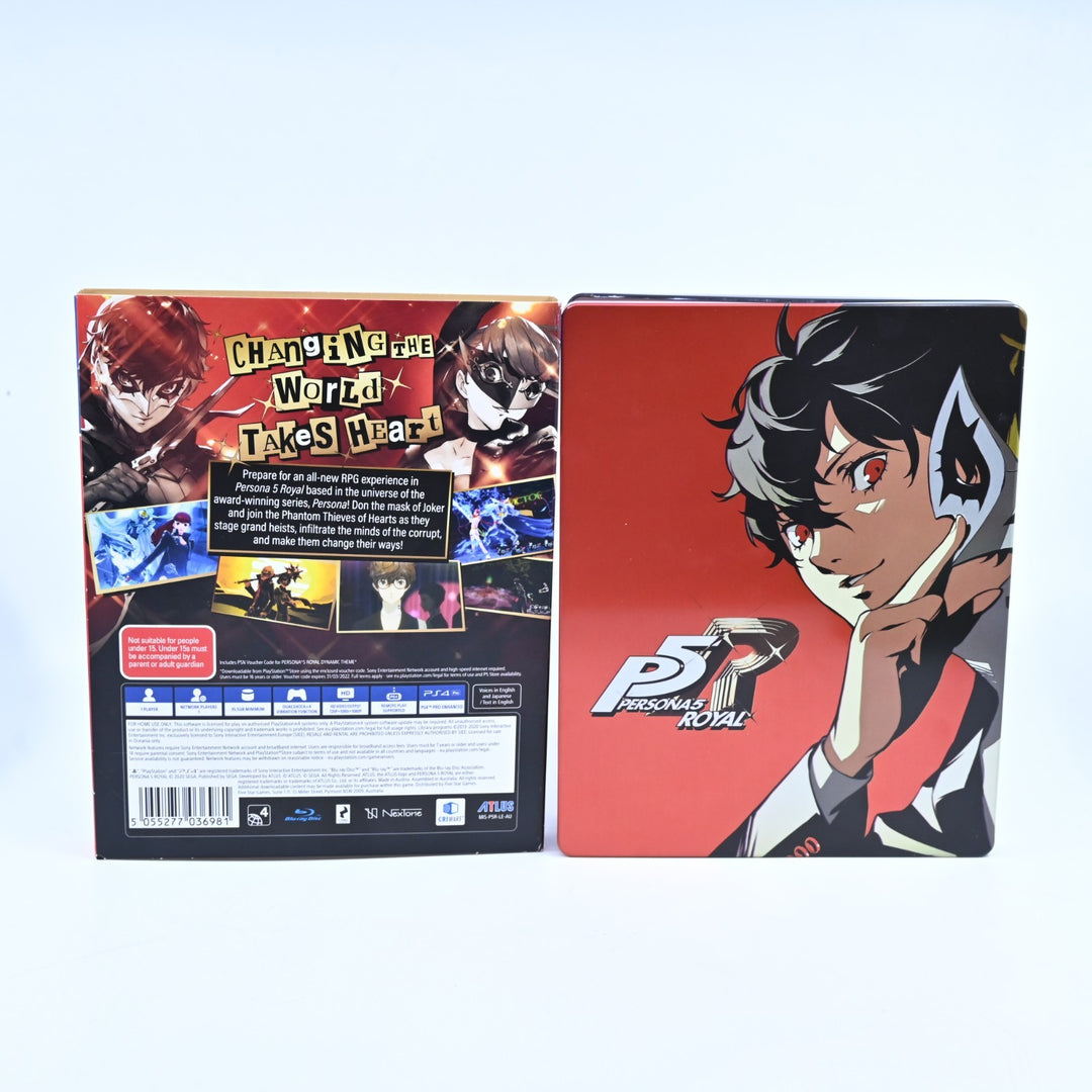 Persona 5 Royal - Steelbook Edition - Sony Playstation 4 / PS4 Game
