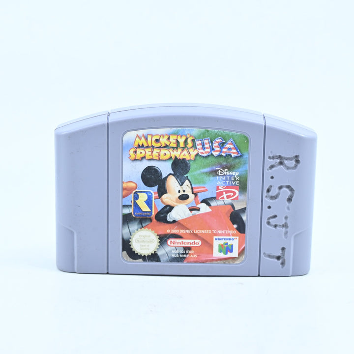 Mickeys Speedway USA - N64 / Nintendo 64 Game - PAL - FREE POST!