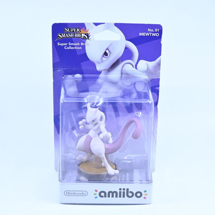 SEALED! Mewtwo Amiibo No. 51 - Super Smash Bros. Collection - Toy