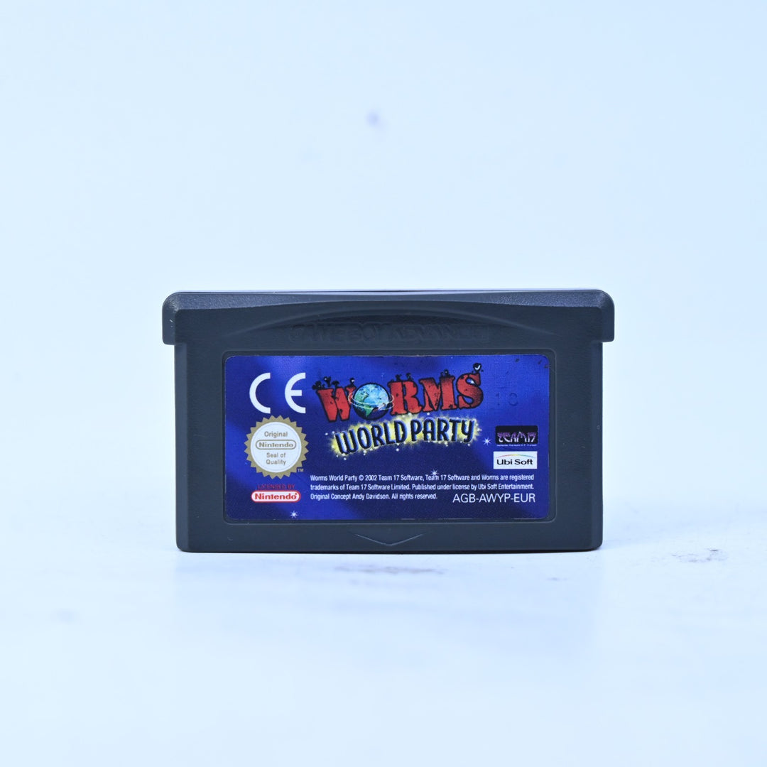 Worms World Party - Nintendo Gameboy Advance / GBA Game - PAL - FREE POST!