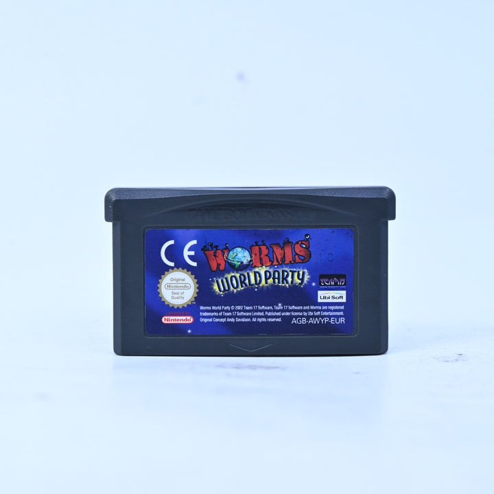 Worms World Party - Nintendo Gameboy Advance / GBA Game - PAL - FREE POST!