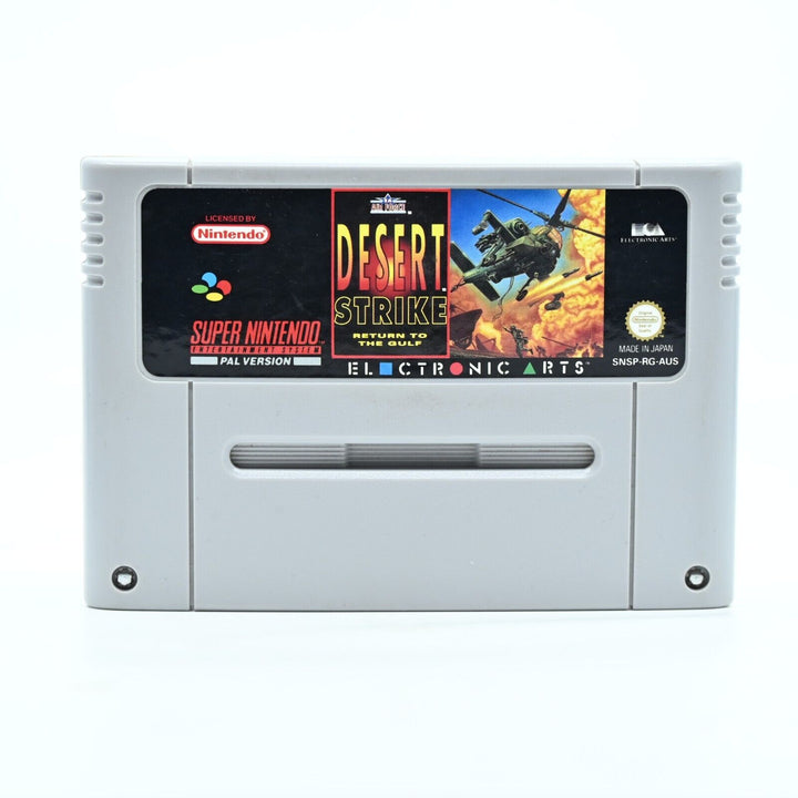 Desert Strike Return to the Gulf - Super Nintendo / SNES Game - PAL - FREE POST!