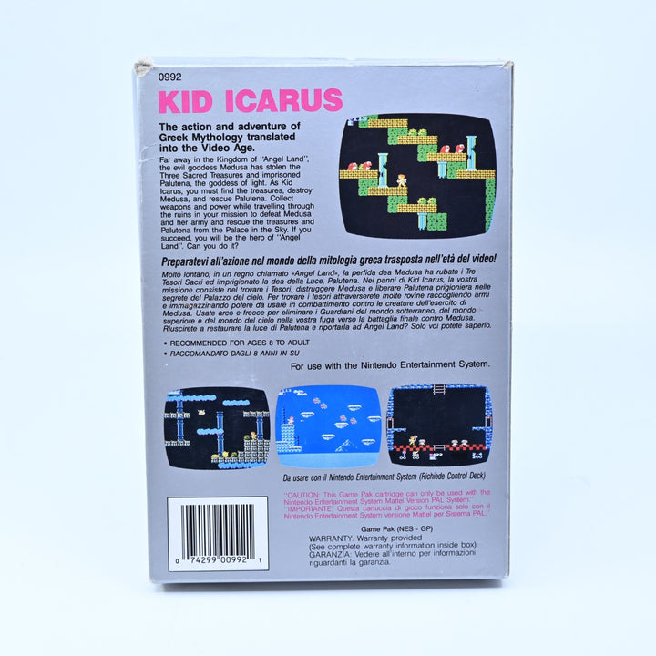 Kid Icarus - Nintendo Entertainment System / NES Boxed Game - PAL - No Manual