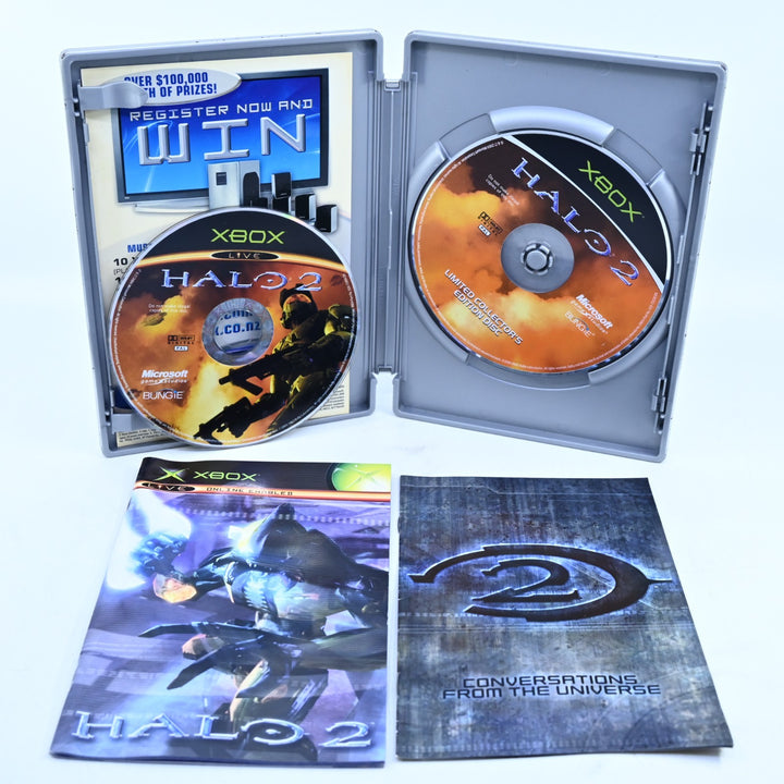 Halo 2 - Limited Collectors Edition - Original Xbox Game + Manual - PAL