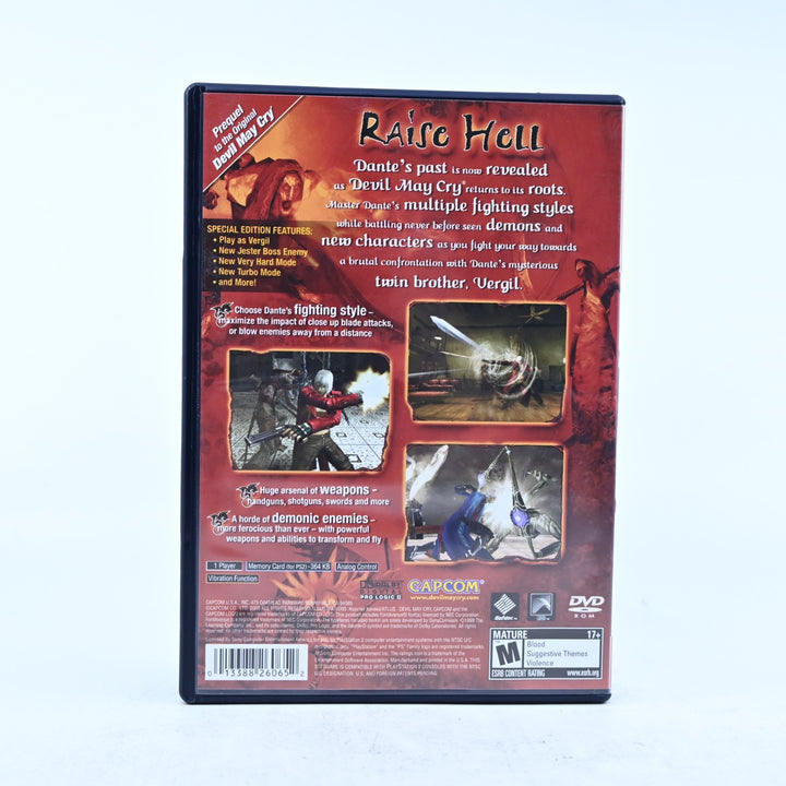 Devil May Cry 3: Dante's Awakening Special Edition - PS2 Game + Manual - NTSC