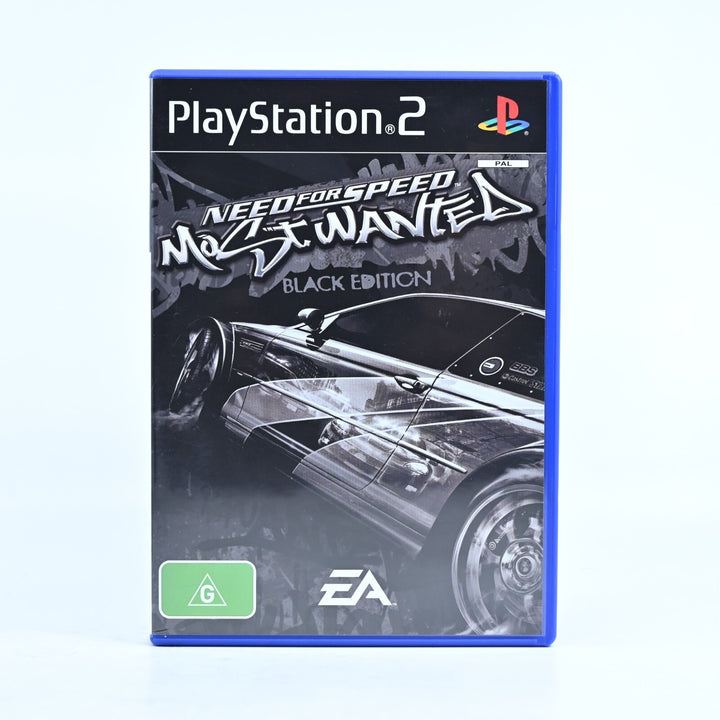 Need for Speed: Most Wanted - Black Edition - PS2 Game + Manual - MINT DISCS