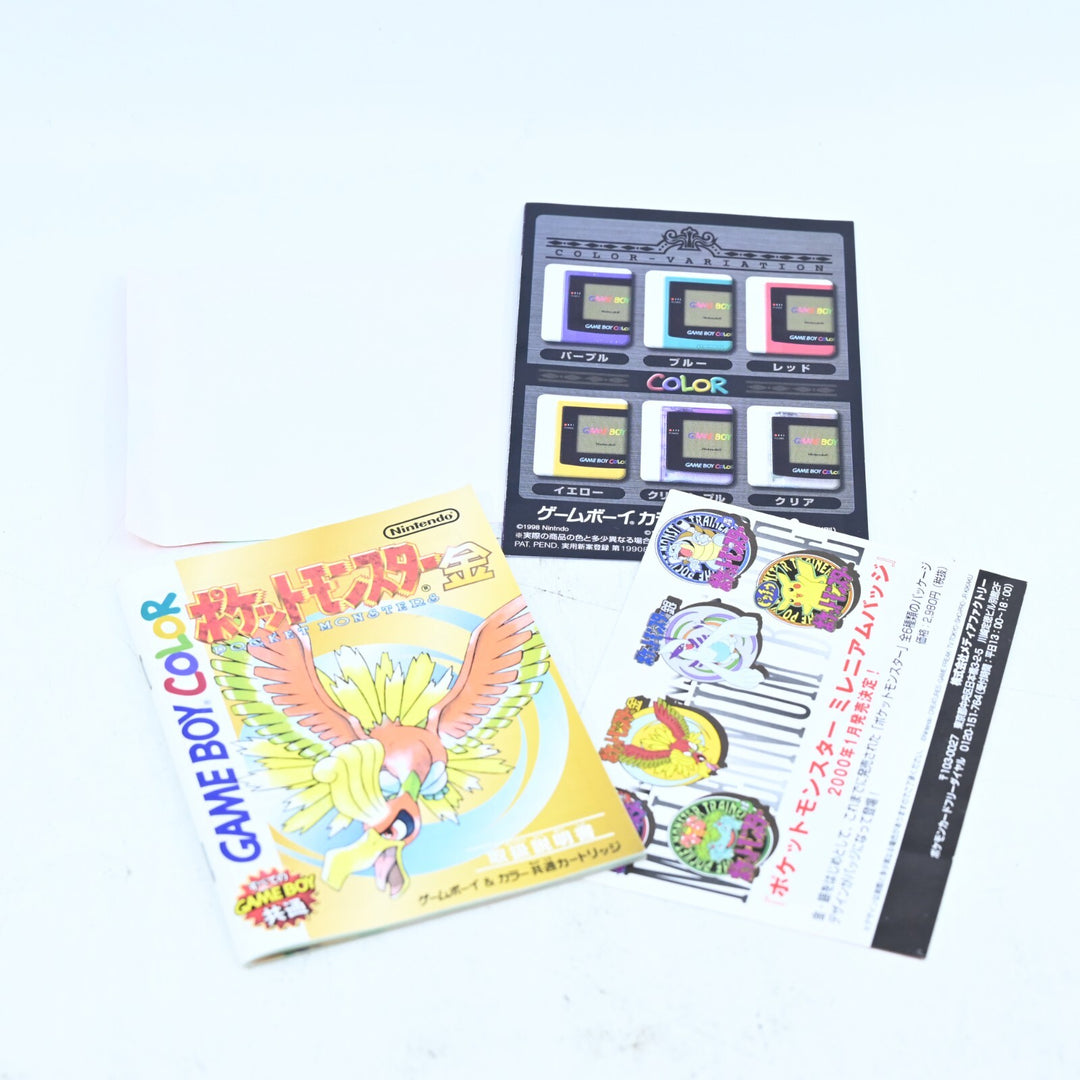 Pokemon: Gold Version - Nintendo Gameboy Color Boxed Game - NTSC-J - FREE POST!