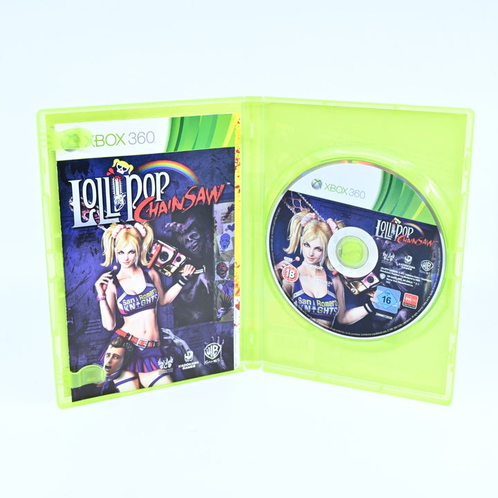 Lollipop Chainsaw - Xbox 360 Game + Manual - PAL - SEE DESCRIPTION