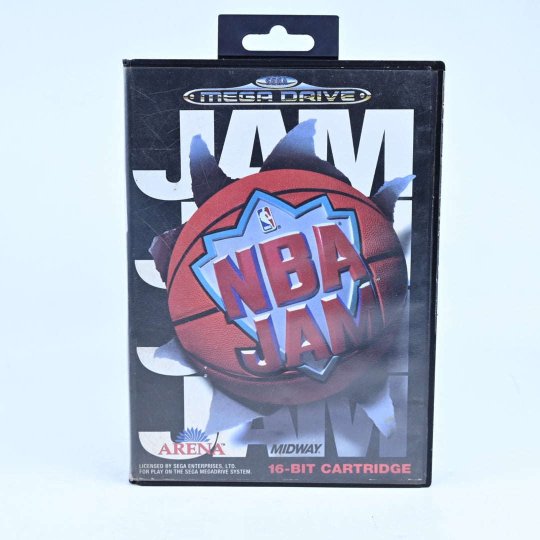 NBA Jam - Sega Mega Drive Game + Manual - PAL - FREE POST!