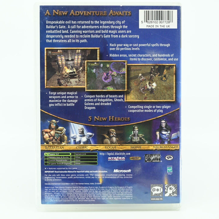 Dark Alliance - Original Xbox Game - PAL - FREE POST!