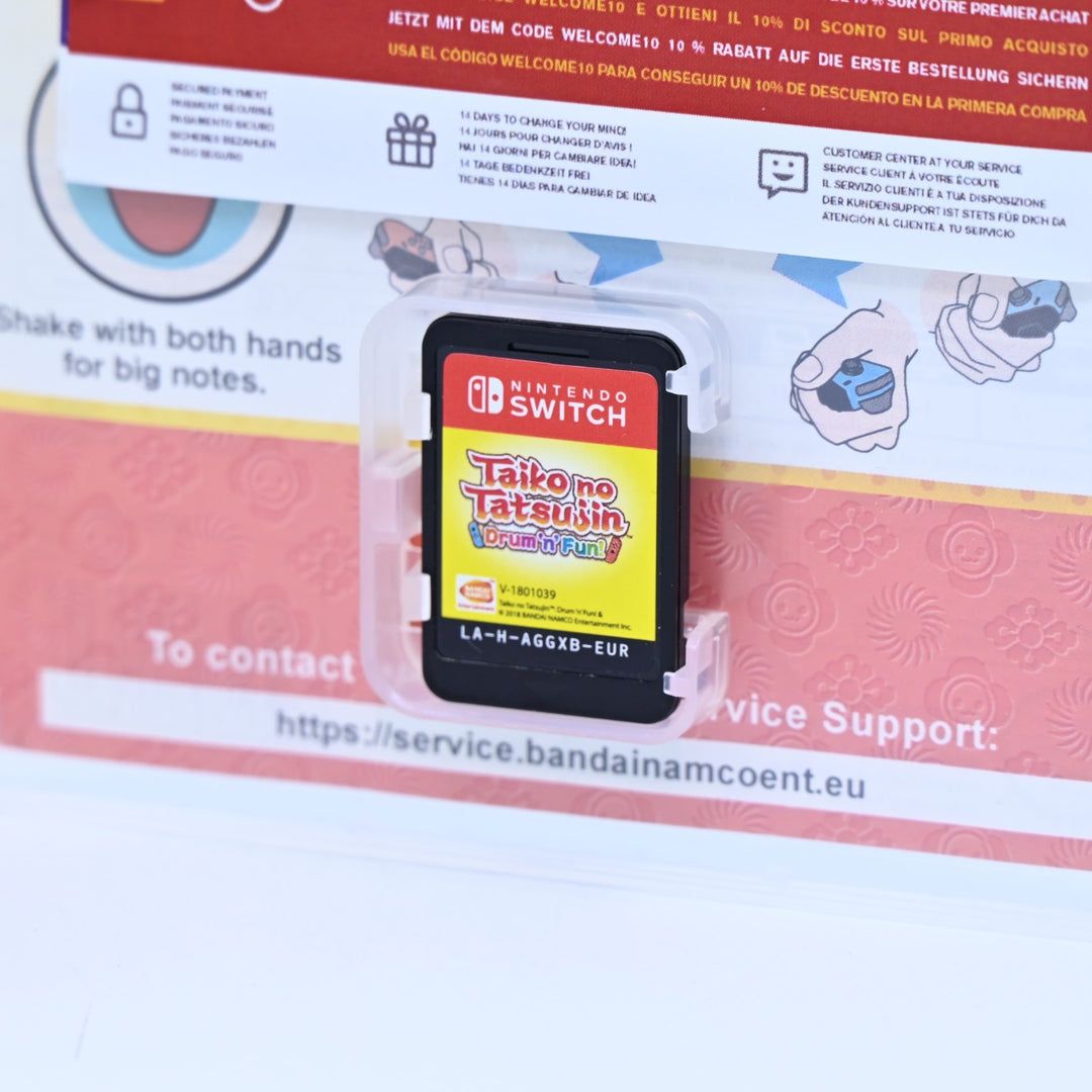 Taiko no Tatsujin: Drum 'n' Fun! - Nintendo Switch Game - FREE POST!