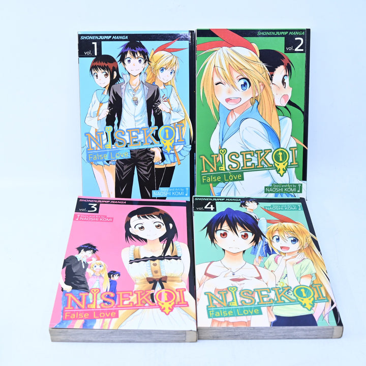Nisekoi: False Love - Volumes 1-10 - Naoshi Komi - Shonen Jump - Manga