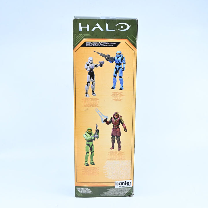 SEALED! Halo Series 3 - Frederic-104 With DMR - Action Figure