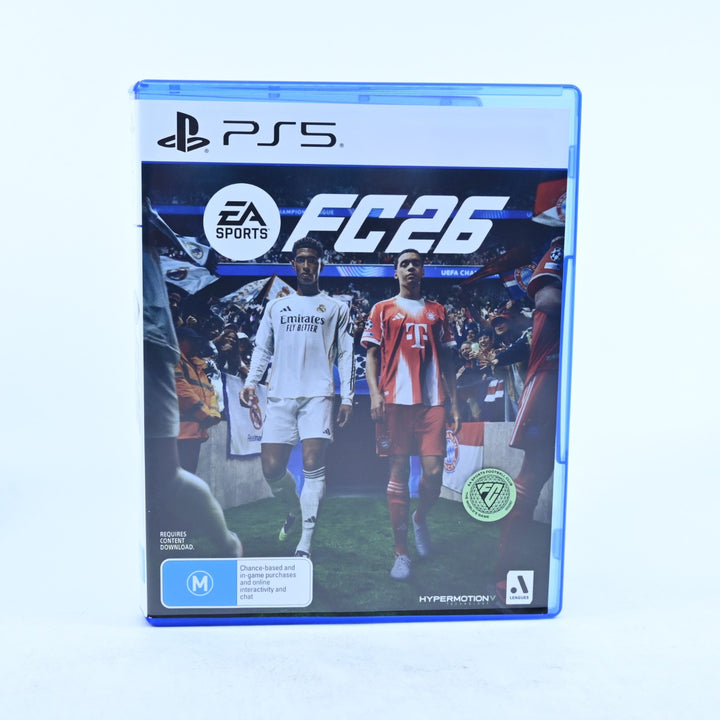 EA Sports FC 26 - Sony Playstation 5 / PS5 Game - MINT DISC!