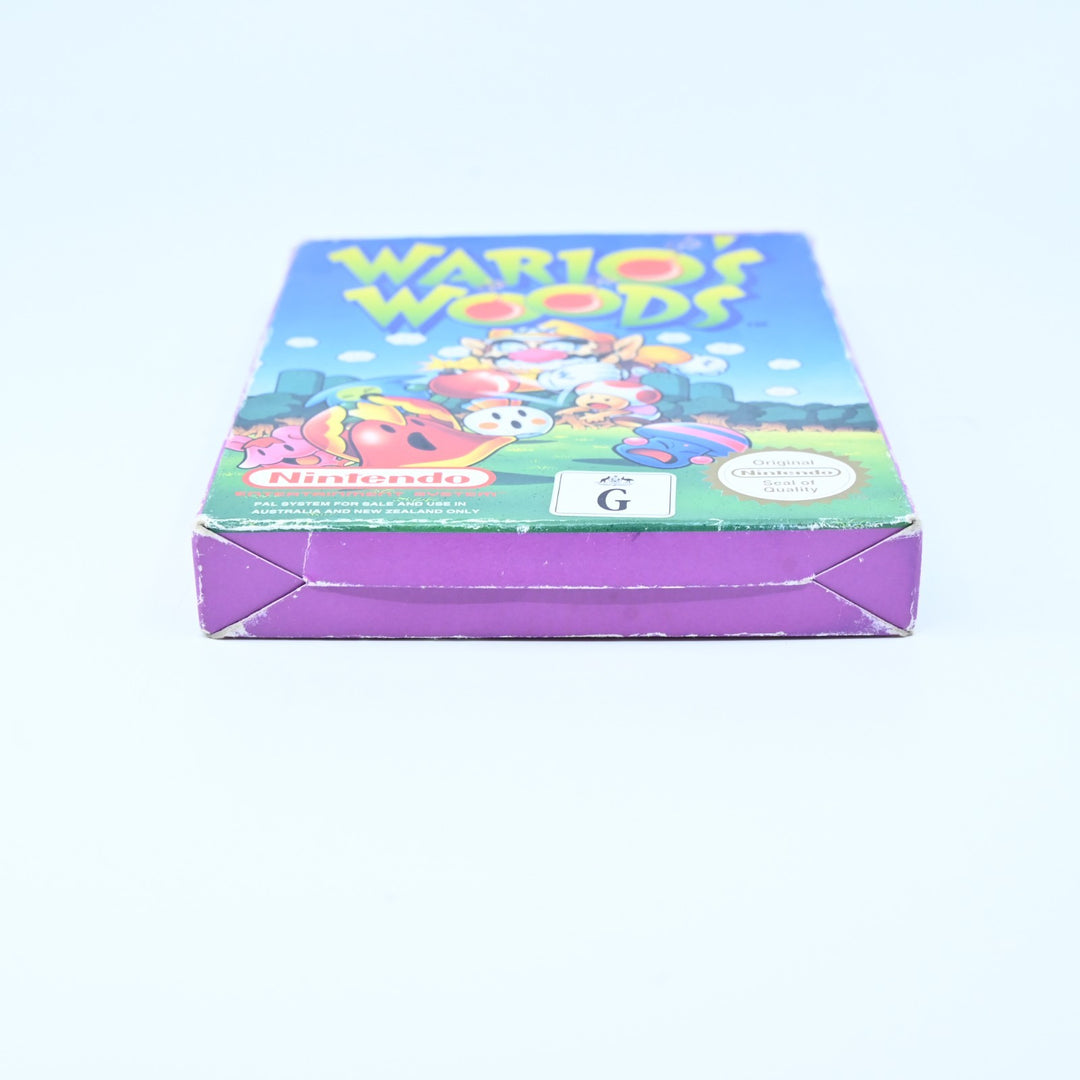 Wario's Woods - NES Boxed Game - No Manual - PAL - FREE POST!
