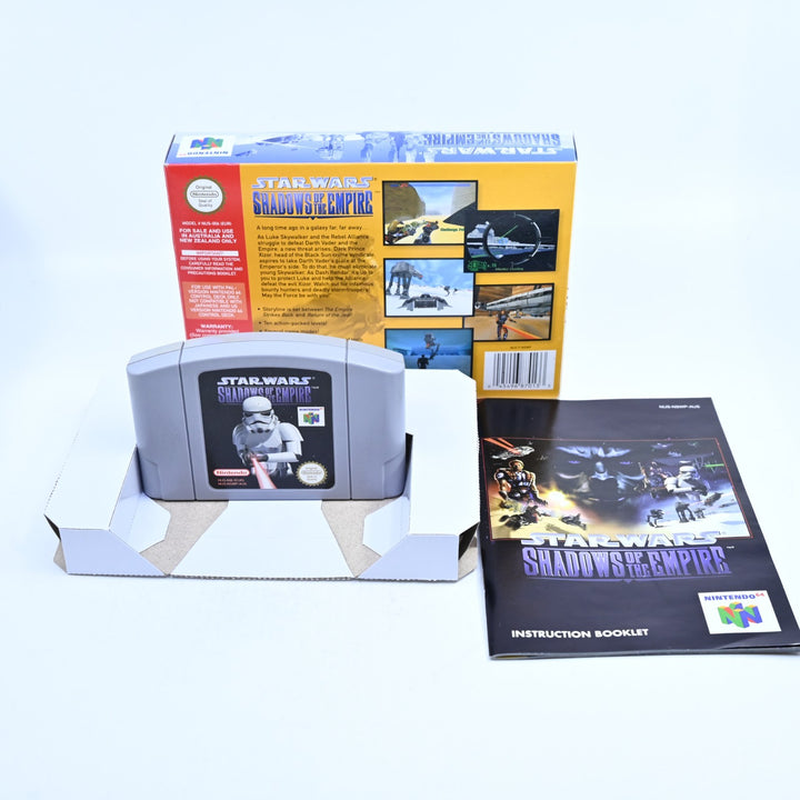 Star Wars: Shadows of the Empire - N64 / Nintendo 64 Boxed Game - PAL