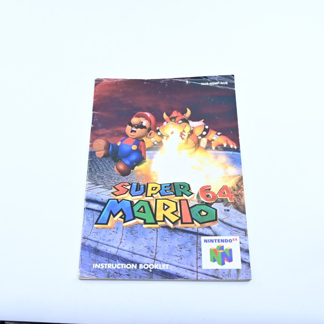 Super Mario 64 - N64 / Nintendo 64 Boxed Game - PAL - FREE POST!