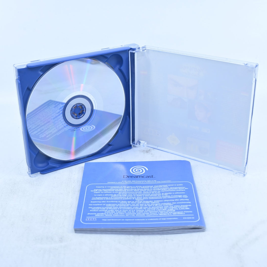 Shenmue - Sega Dreamcast Game + Manual - PAL - MINT DISC!