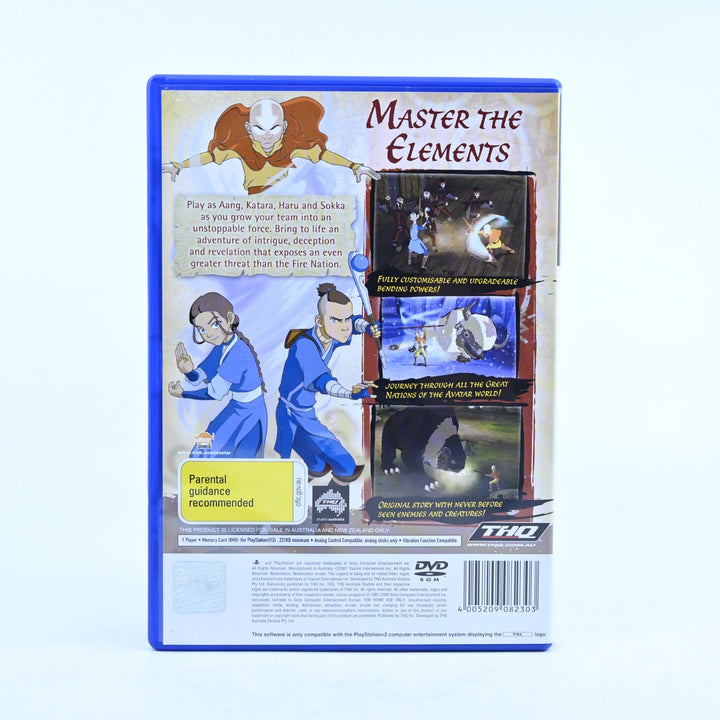 Avatar: The Legend of Aang - Sony Playstation 2 / PS2 Game + Manual - PAL