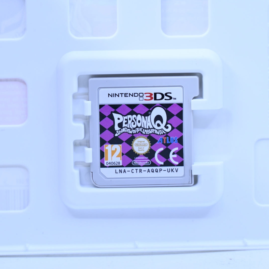 Persona Q: Shadow of the Labyrinth - Nintendo 3DS Game - PAL + Manual