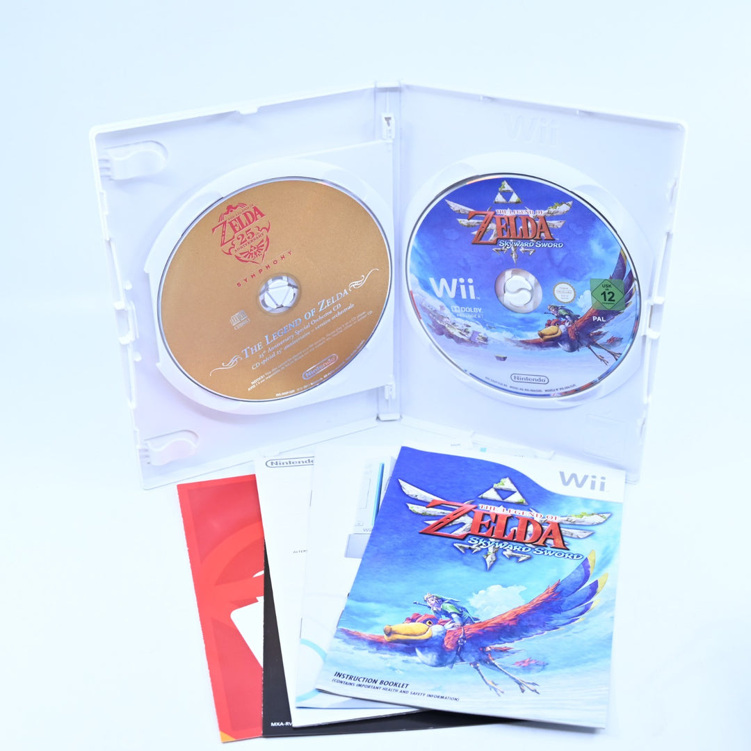 The Legend of Zelda: Skyward Sword - Nintendo Wii Game + Manual + CD - PAL