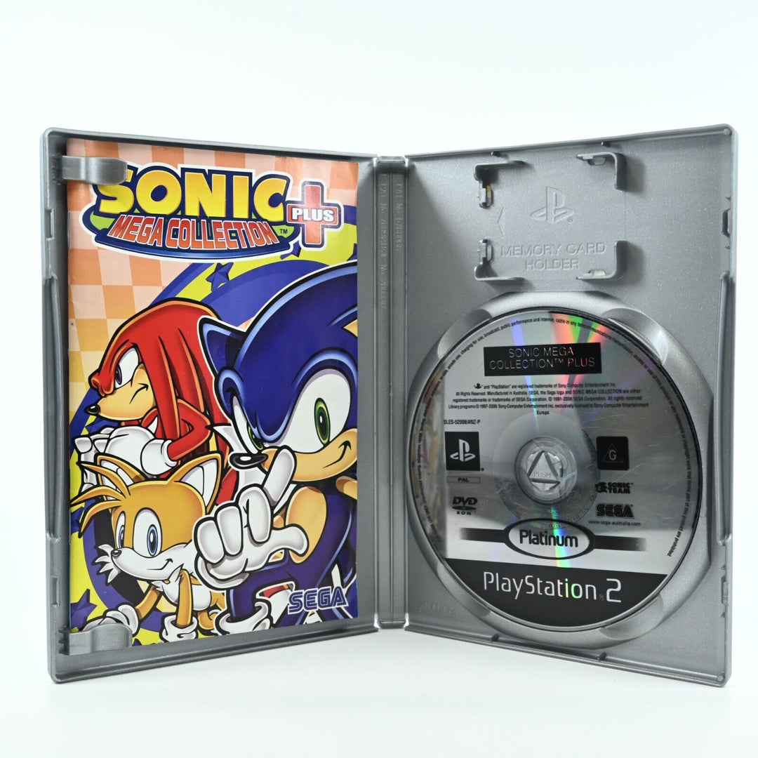 Sonic Mega Collection Plus - Sony Playstation 2 / PS2 Game - PAL - FREE POST!