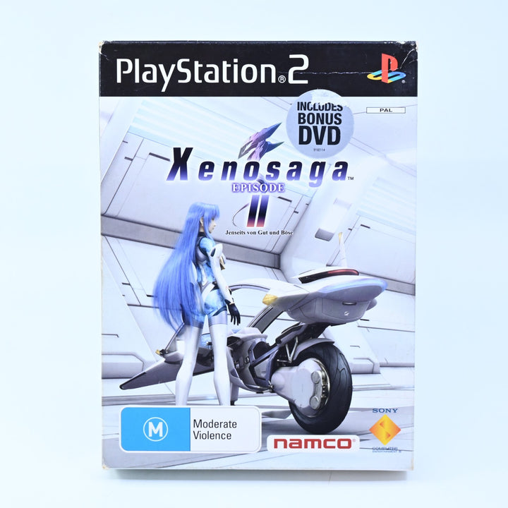 Xenosaga: Episode II - Big Box - Sony Playstation 2 / PS2 Game + Manual - PAL