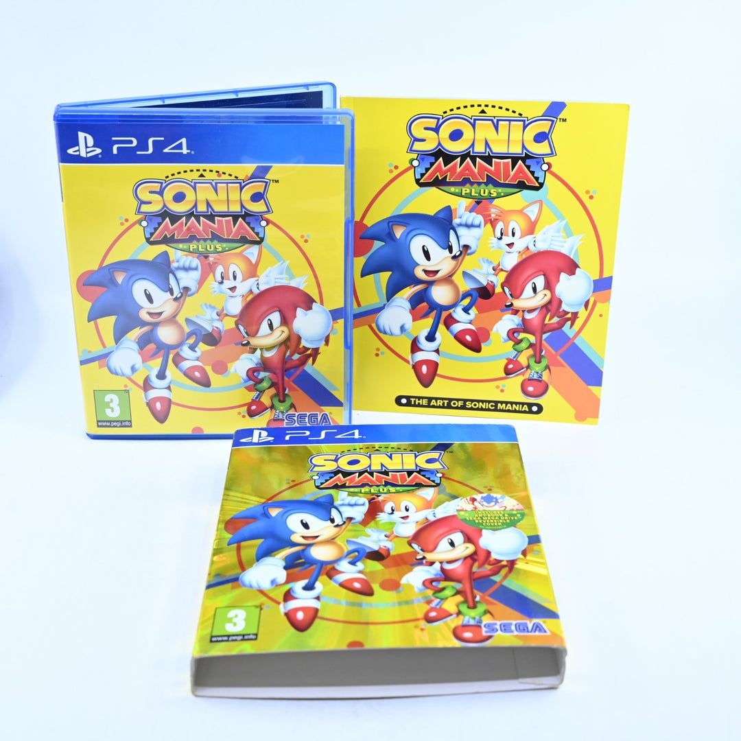 Sonic Mania Plus - Sony Playstation 4 / PS4 Game - MINT DISC!