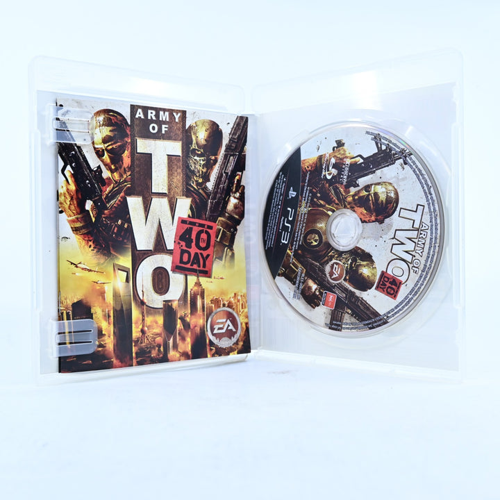 Army Of Two 40th Day - Sony Playstation 3 / PS3 Game + Manual - MINT DISC!