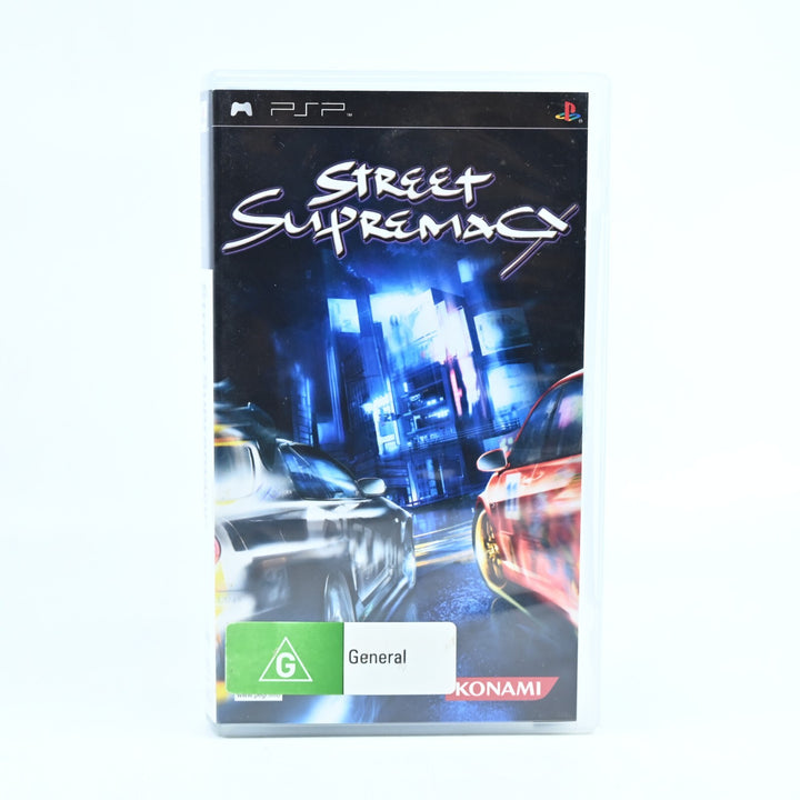 Street Supremacy - Sony PSP Game + Manual - FREE POST!