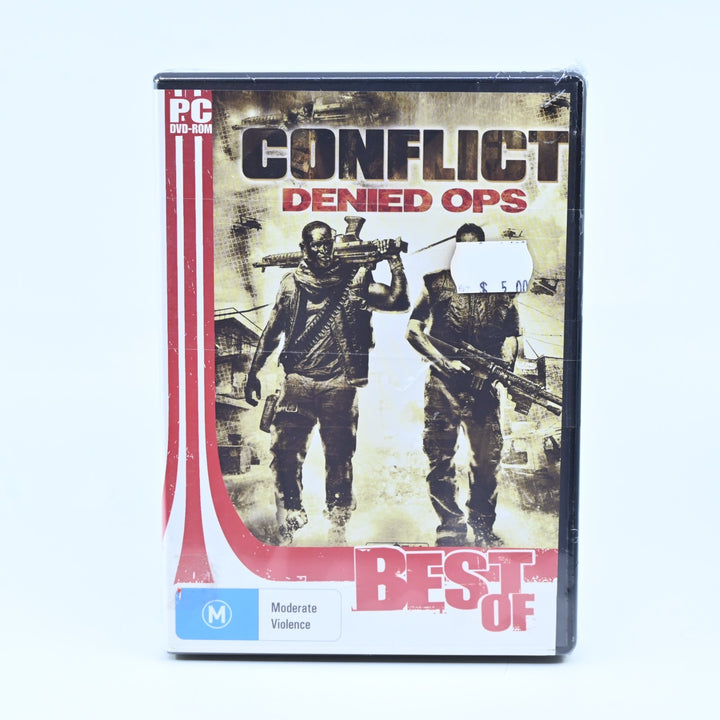 Conflict: Denied Ops - SEALED - Bandai Namco - PC Game