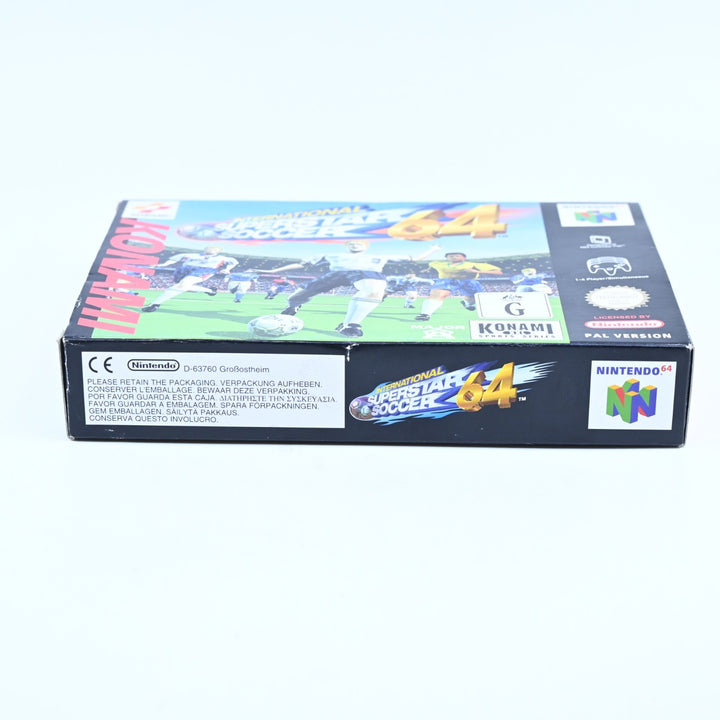 International Superstar Soccer 64 - N64 / Nintendo 64 Boxed Game - PAL