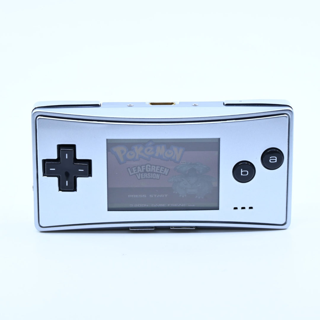 OXY-001 Silver - Nintendo Gameboy Micro Boxed Console - FREE POST!