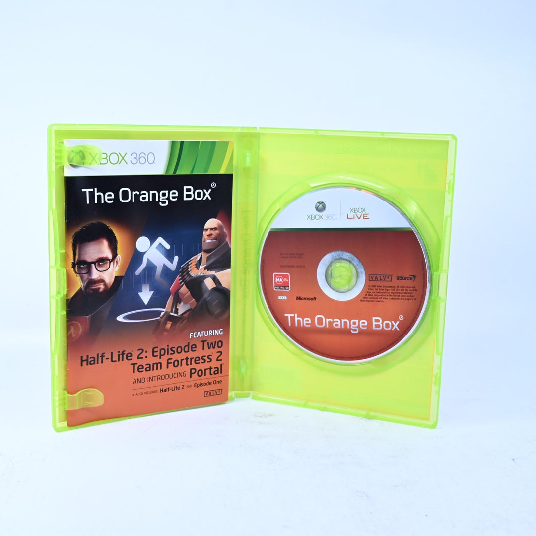 The Orange Box - Xbox 360 Game + Manual - PAL - MINT DISC!