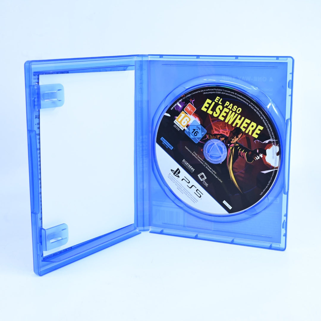 El Paso Elsewhere - No Poster - Sony Playstation 5 / PS5 Game - MINT DISC!