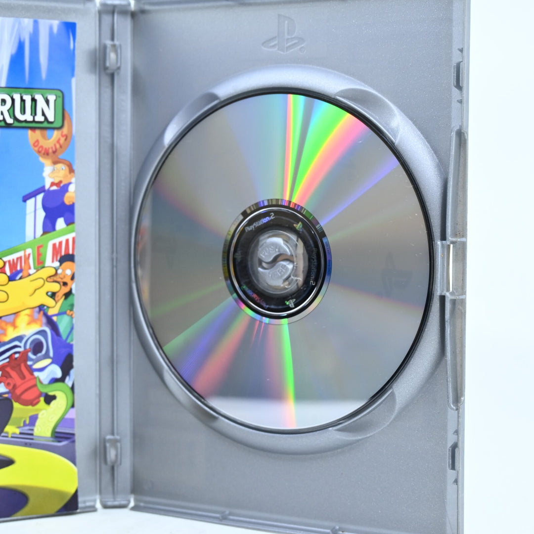 The Simpsons Hit & Run - Sony Playstation 2 / PS2 Game + Manual - PAL