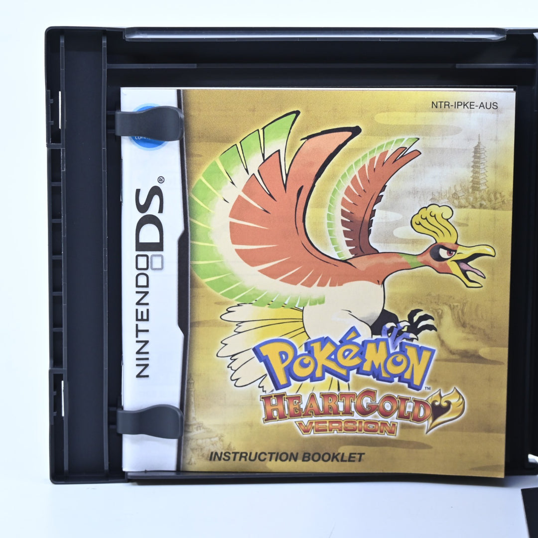 Pokemon HeartGold - Nintendo DS Game - AUS PAL + Manual - Heart Gold
