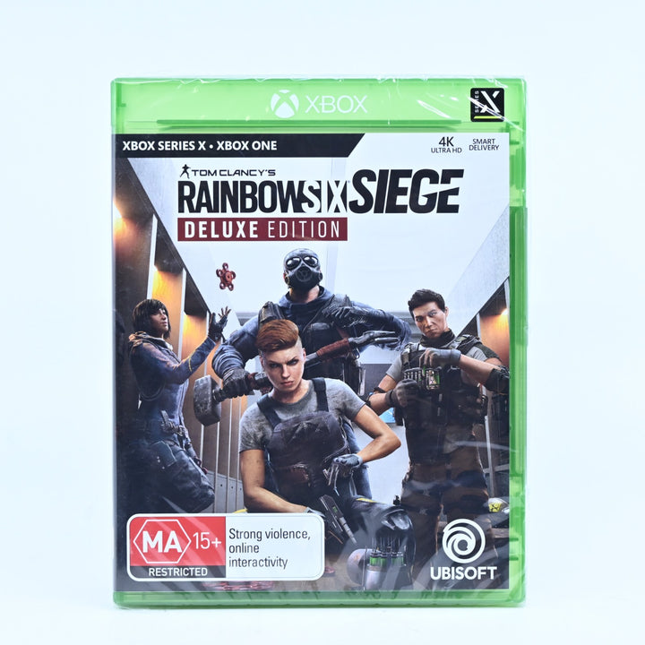 SEALED! Tom Clancy's Rainbow Six Siege Deluxe Edition - Xbox One Game - PAL