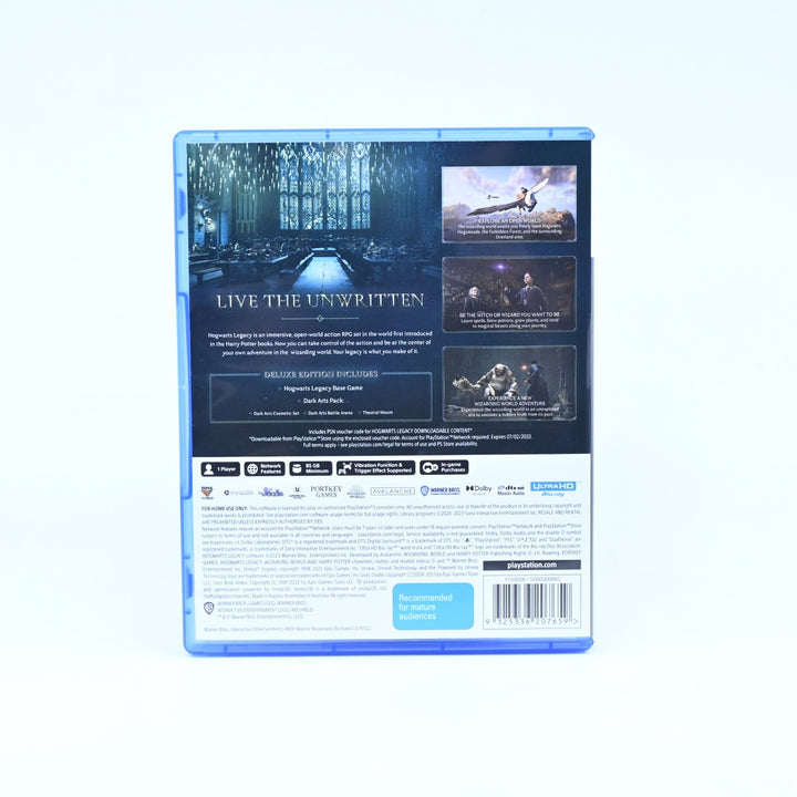 Hogwarts Legacy Deluxe Edition + Pin - Sony Playstation 5 / PS5 Game