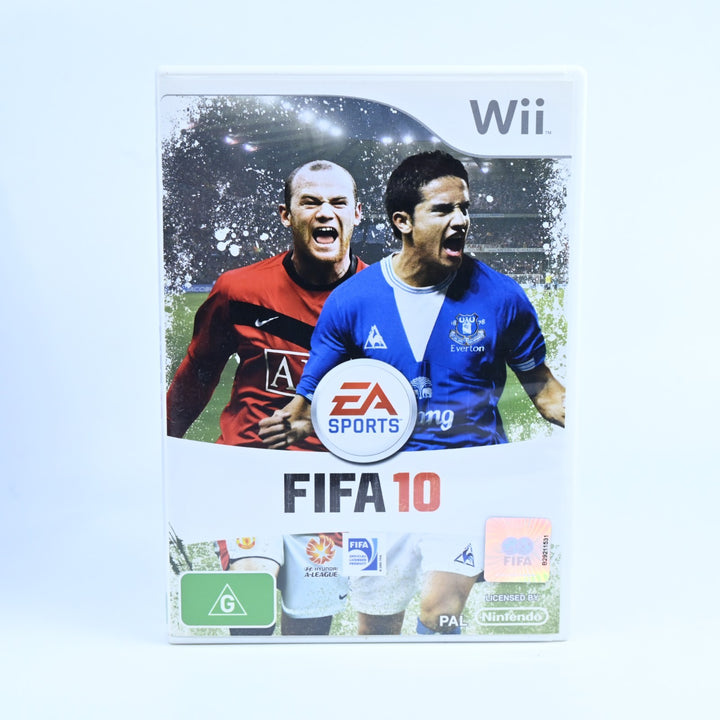 FIFA 10 - Nintendo Wii Game + Manual - PAL - MINT DISC!
