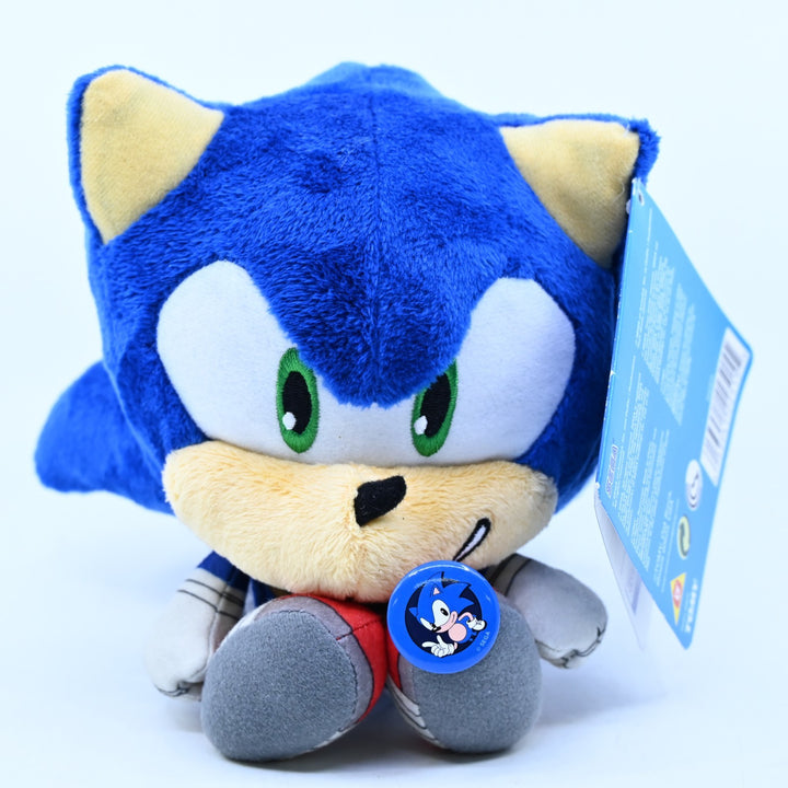 Sonic Boom Big Head Plush Sonic - with Tag - Tomy - Sonic the Hedgehog - Toy