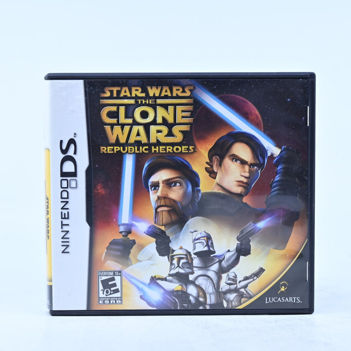 Star Wars: The Clone Wars Republic Heroes - Nintendo DS Game - PAL + Manual