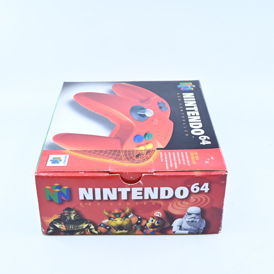 Original Red Controller - Nintendo 64 Controller - N64 Accessory